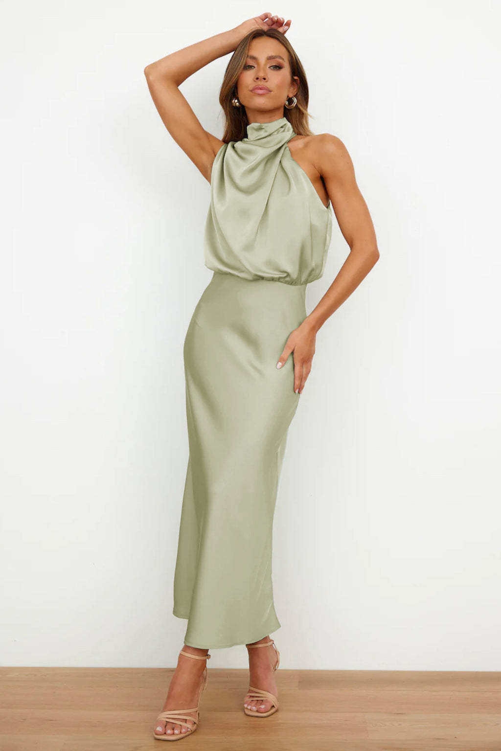 VIOLET | SAHARA DRAPED DRESS