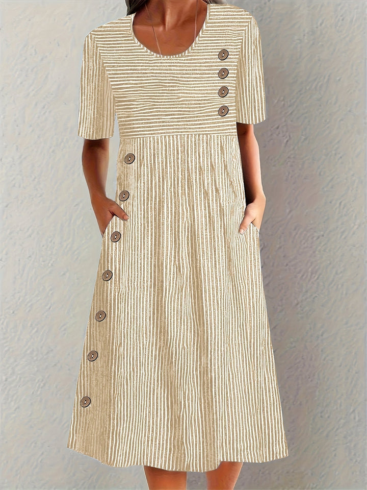 LEONA | STRIPED SUMMER DRESS
