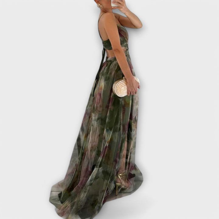 OLIVIA | MAXI KNIT DRESS – ELEGANT AND SHAPING