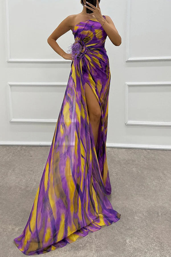 MIA | VIBRANT DRAPED DRESS