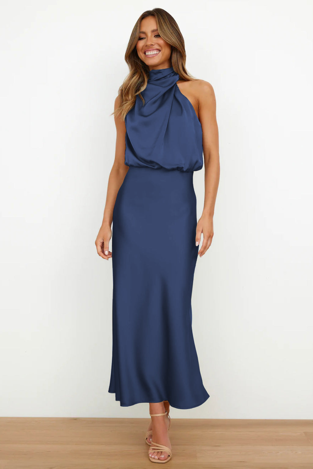 VIOLET | SAHARA DRAPED DRESS