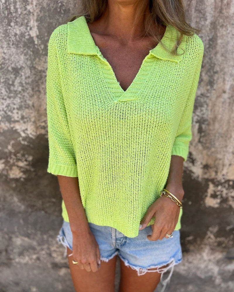 CORINNE | BOHO KNIT TOP