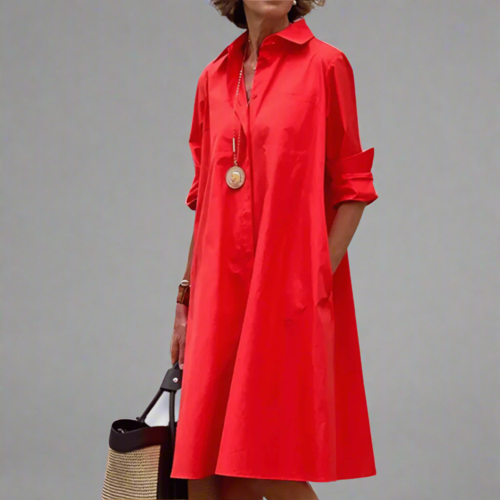 SELMA | ELEGANT CASUAL POLO DRESS