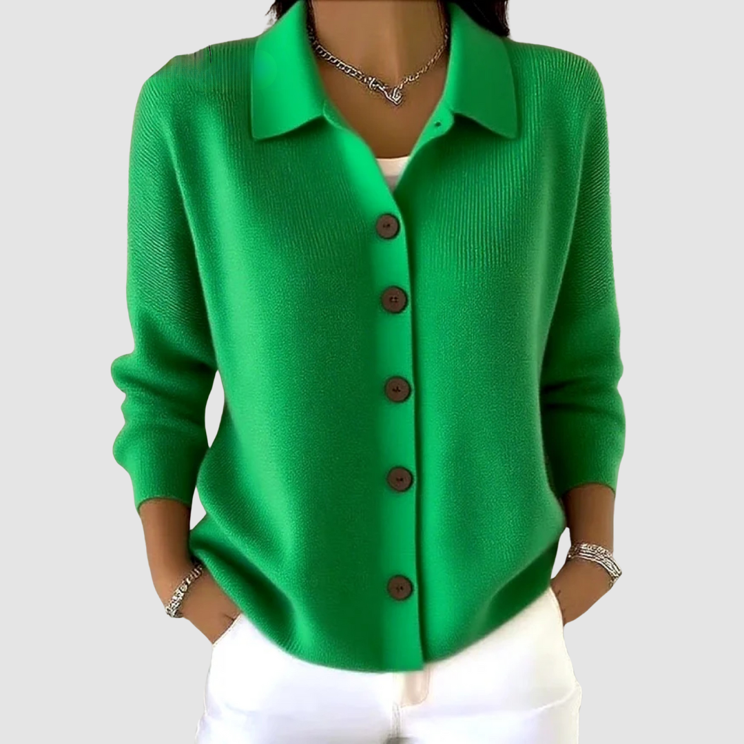 GRACE │ BUTTON-UP KNIT CARDIGAN