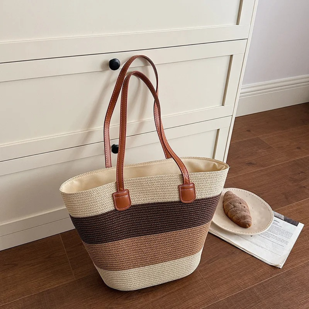 CORA | THE COLOURFUL WOVEN TOTE