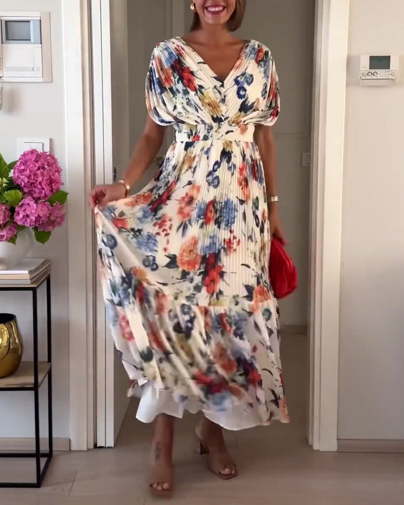 IMOGENE | ELEGANT FLORAL DRESS