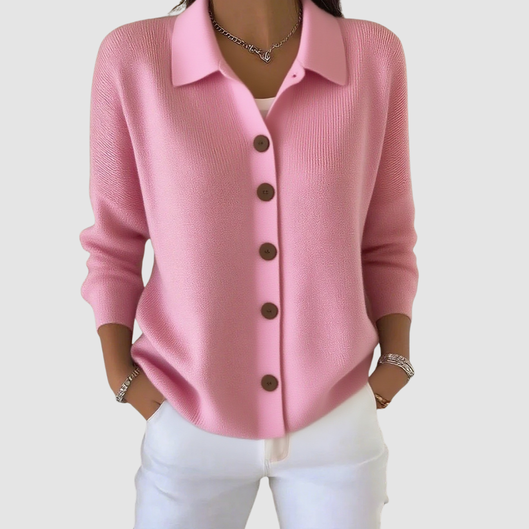 GRACE │ BUTTON-UP KNIT CARDIGAN