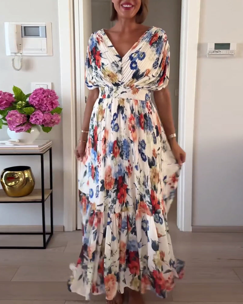 IMOGENE | ELEGANT FLORAL DRESS