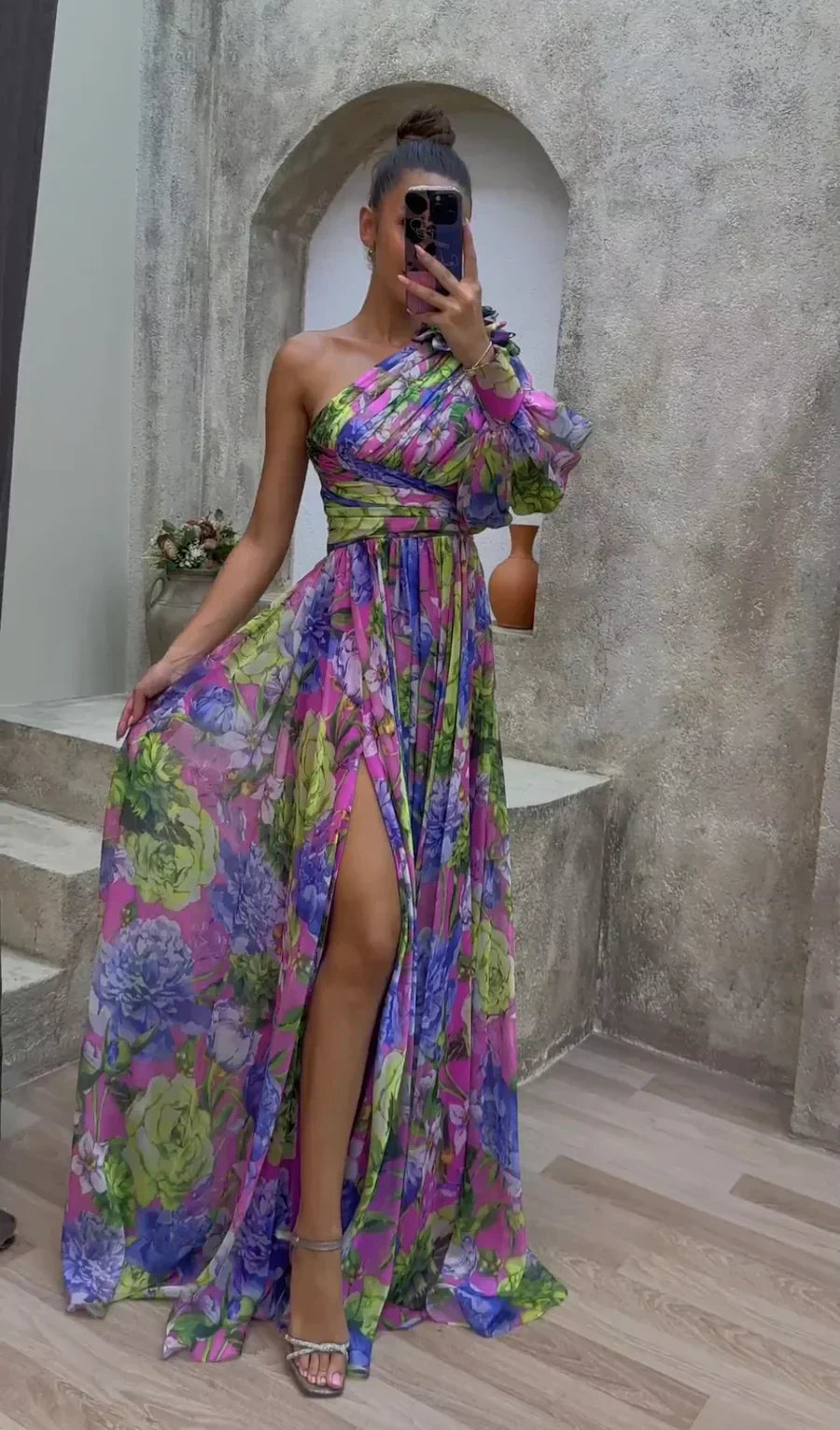 EVELYN | BLOSSOM DRAMA DRESS