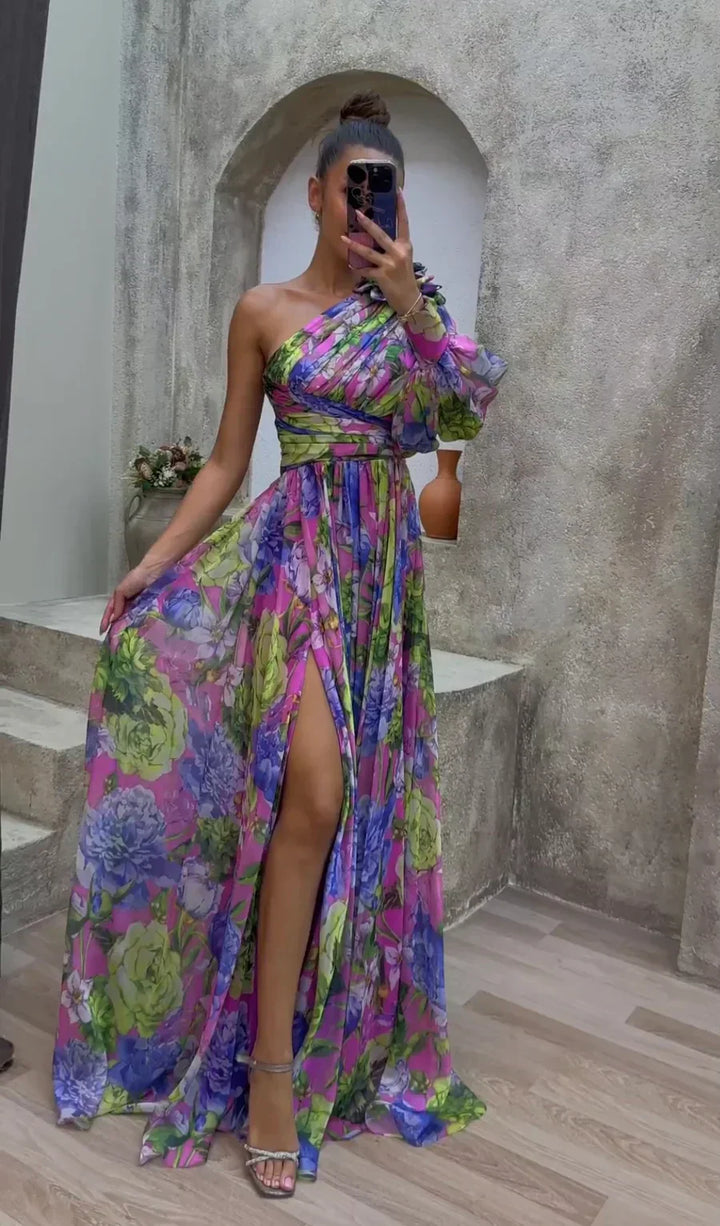 EVELYN | BLOSSOM DRAMA DRESS