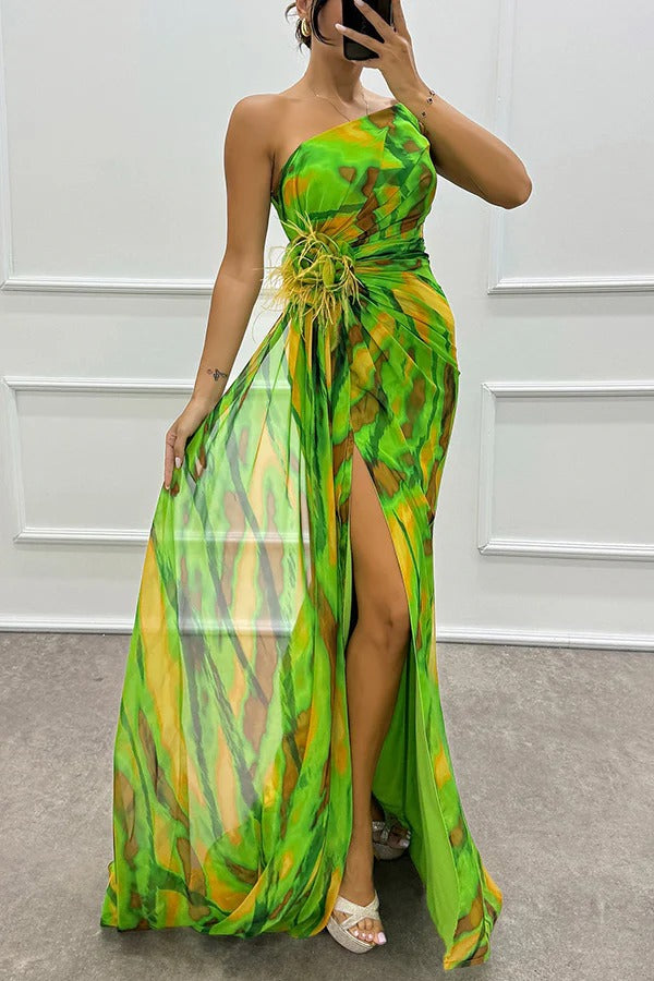 MIA | VIBRANT DRAPED DRESS
