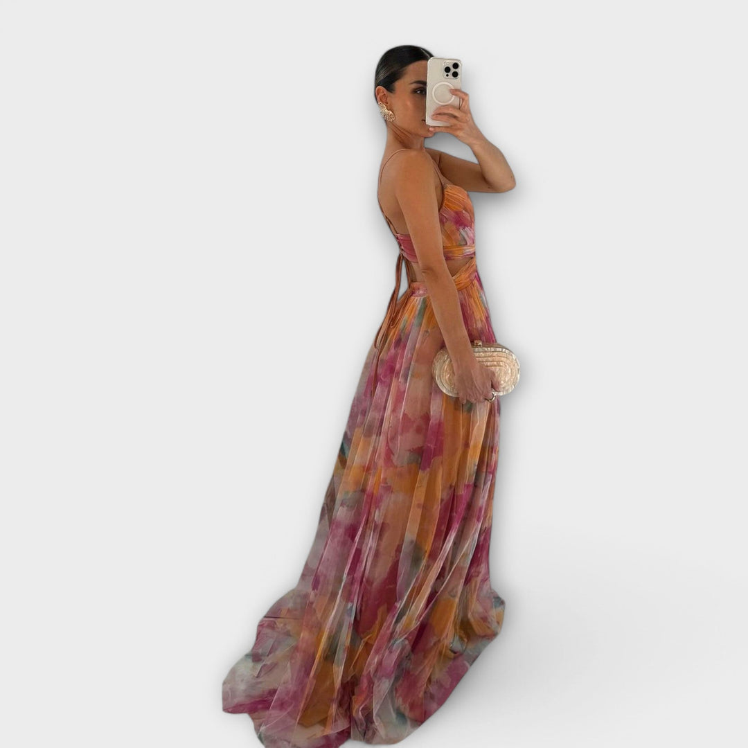 OLIVIA | MAXI KNIT DRESS – ELEGANT AND SHAPING