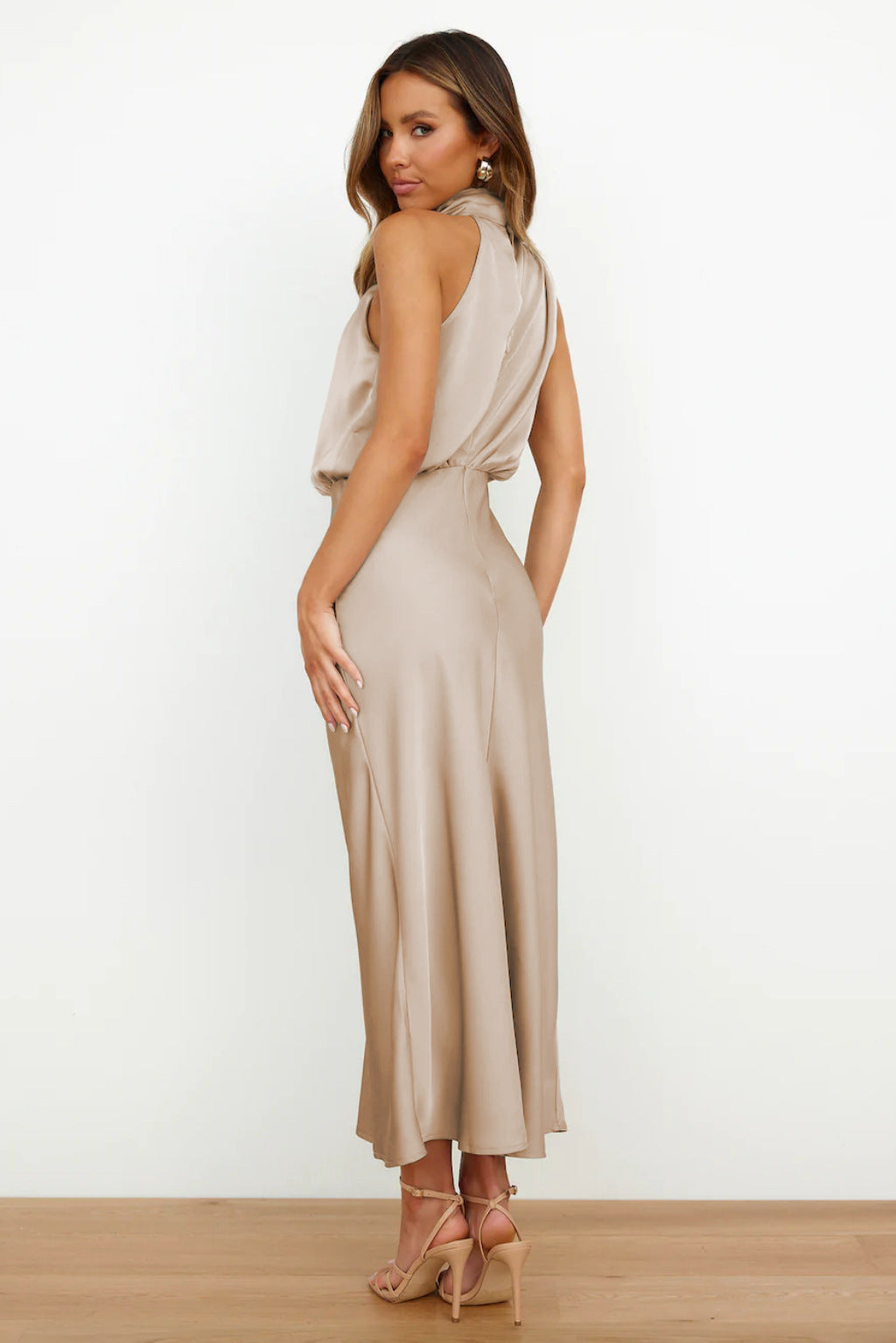 VIOLET | SAHARA DRAPED DRESS