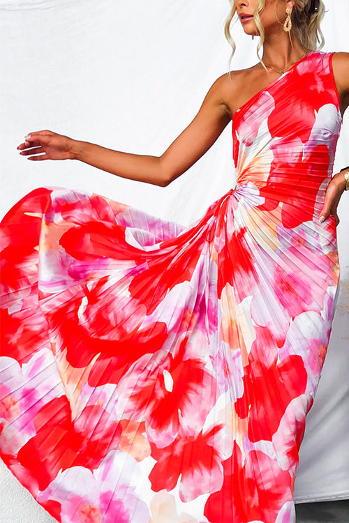 ADELINE | VIBRANT TROPICAL EVENING DRESS