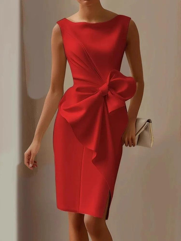PATRICIA | HOLIDAY MOOD NEW BOW TIE DRESS EDITION