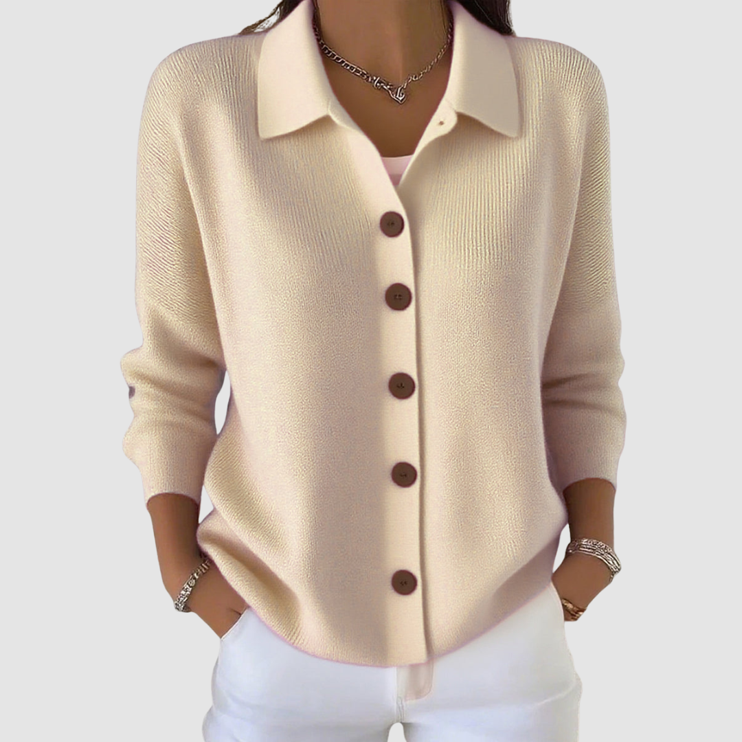GRACE │ BUTTON-UP KNIT CARDIGAN