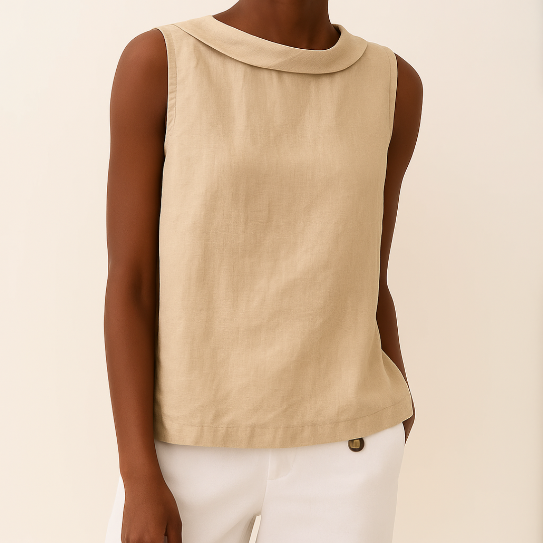 NAOMI | SLEEVELESS ELEGANT TOP
