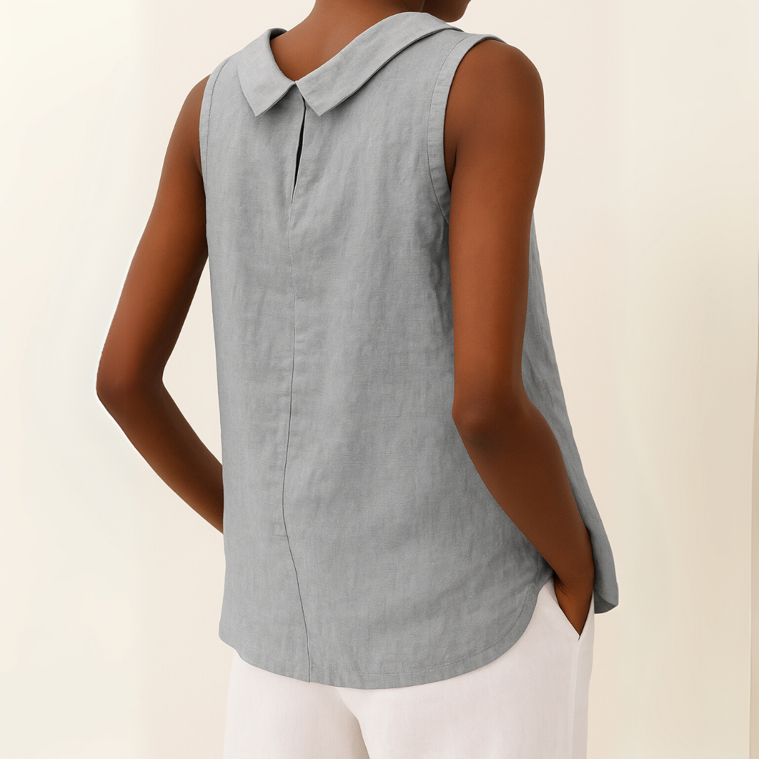 NAOMI | SLEEVELESS ELEGANT TOP
