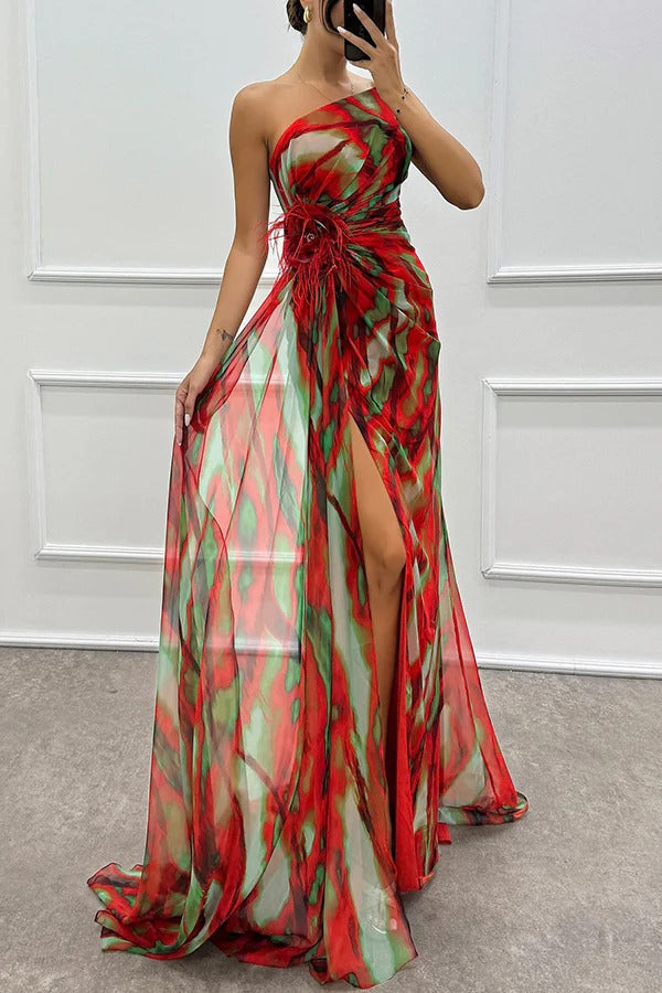 MIA | VIBRANT DRAPED DRESS