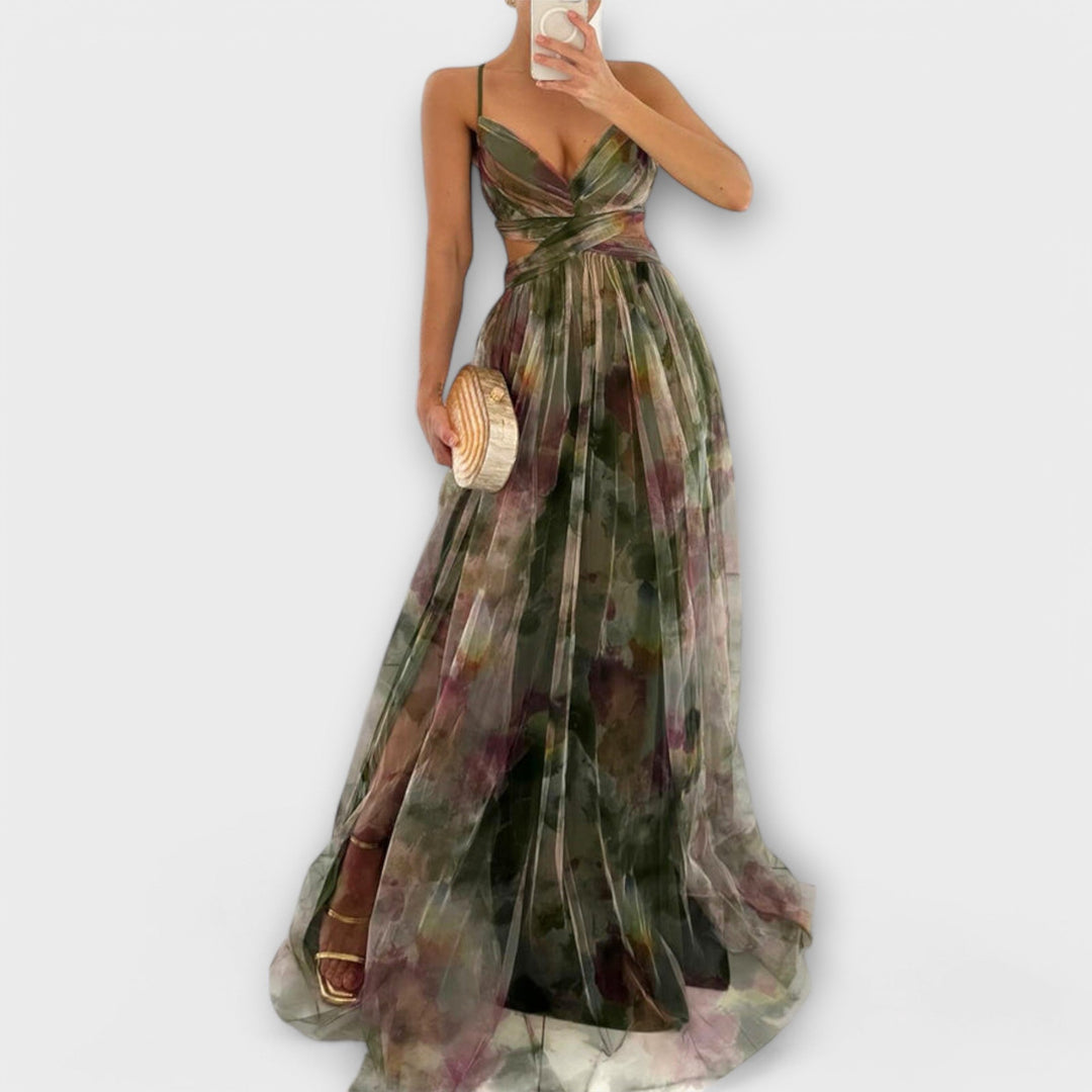 OLIVIA | MAXI KNIT DRESS – ELEGANT AND SHAPING