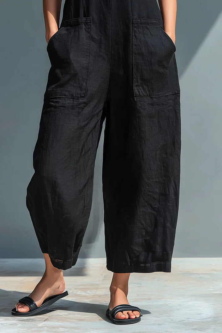 CHERYL | ELEGANT LINEN JUMPSUIT