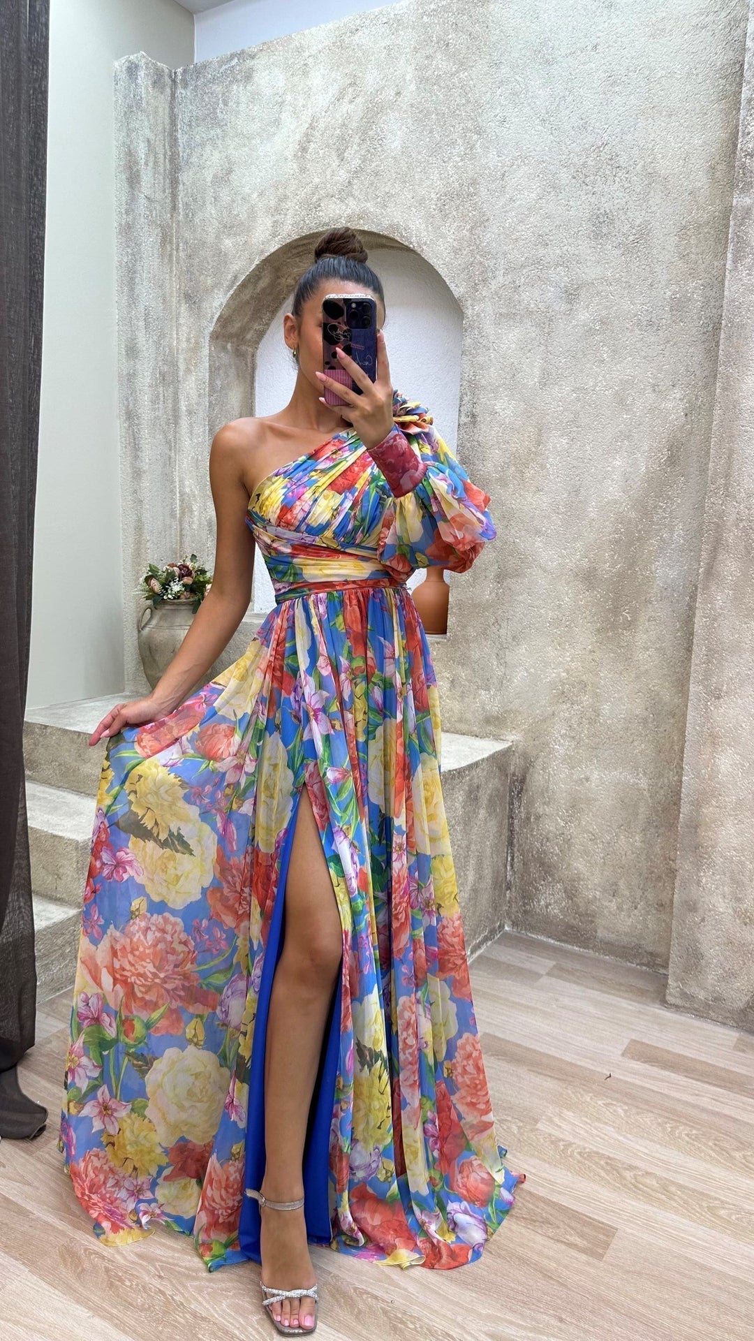 EVELYN | BLOSSOM DRAMA DRESS