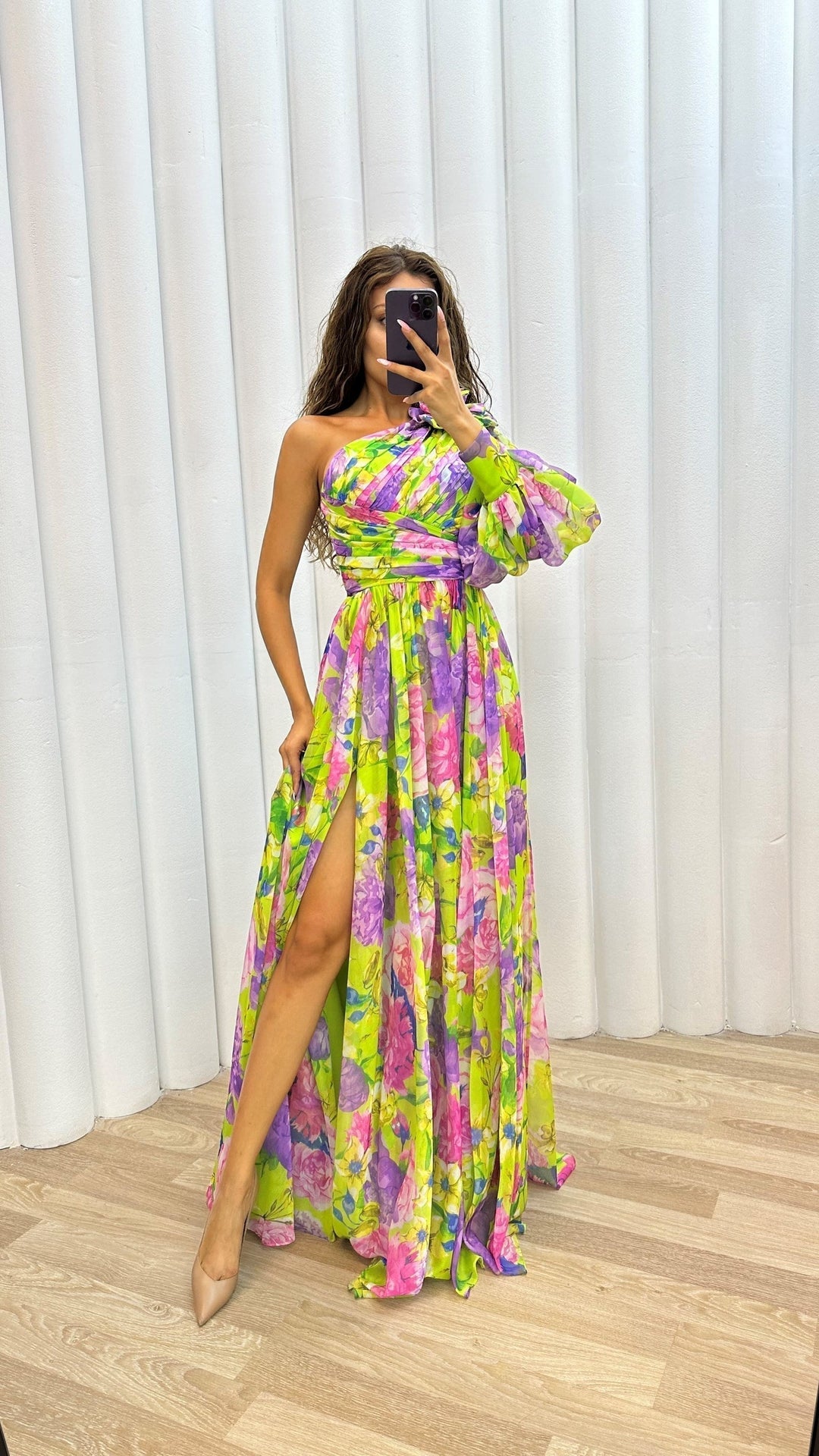 EVELYN | BLOSSOM DRAMA DRESS
