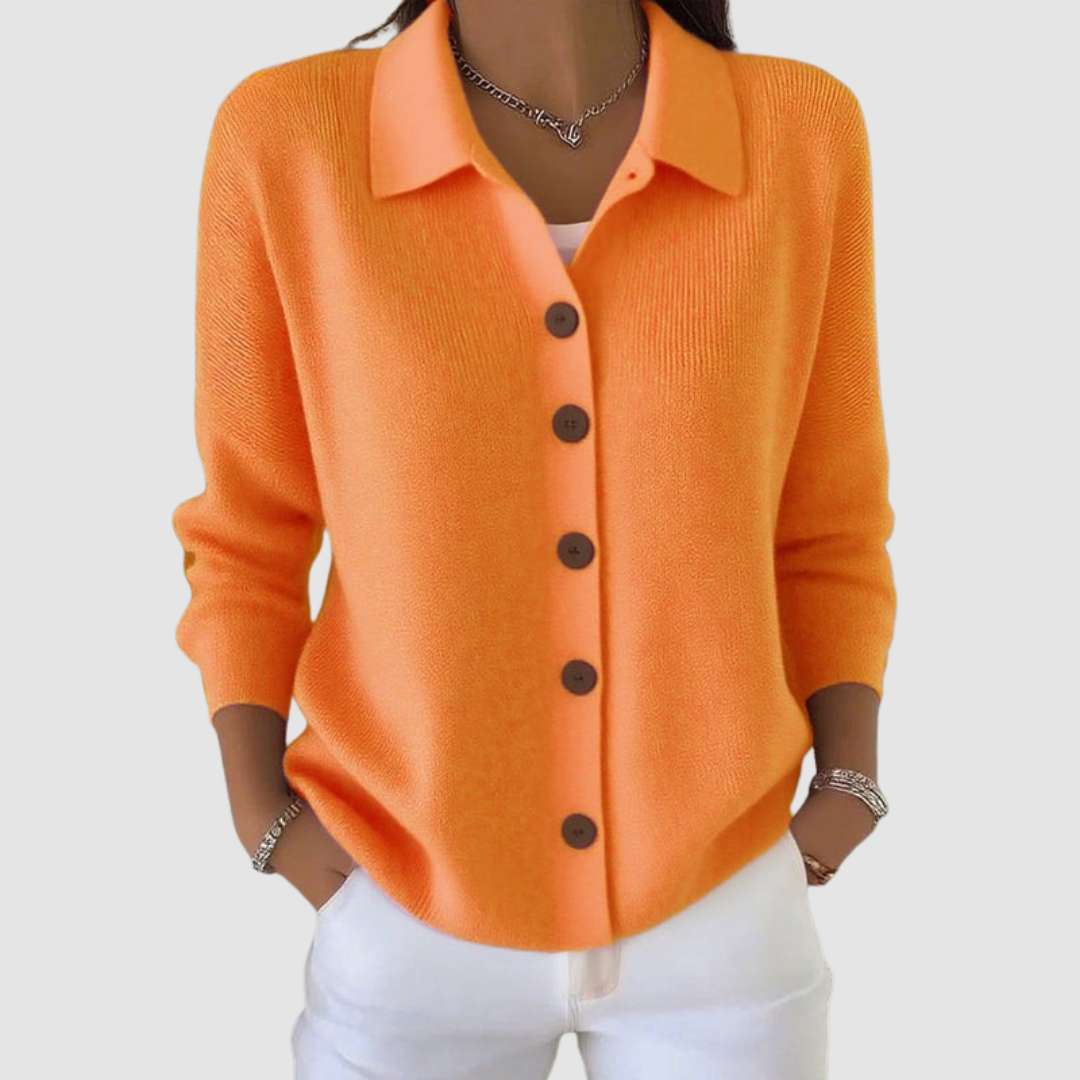 GRACE │ BUTTON-UP KNIT CARDIGAN