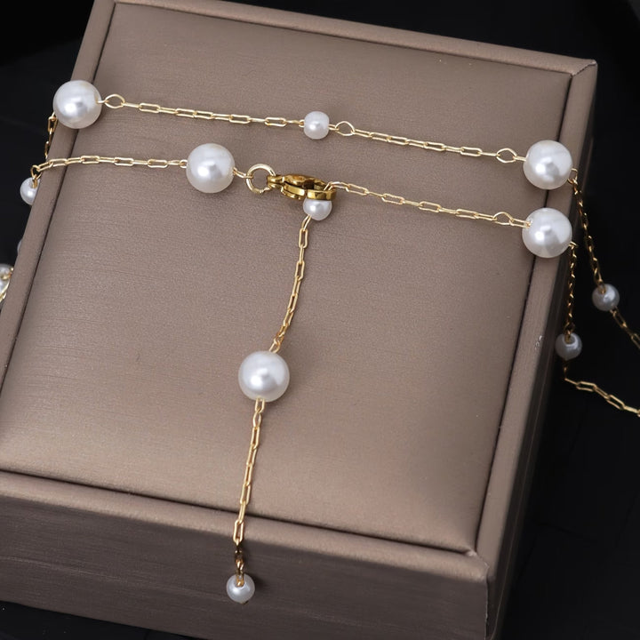 ALINTA | ELEGANT SKY PEARL NECKLACE