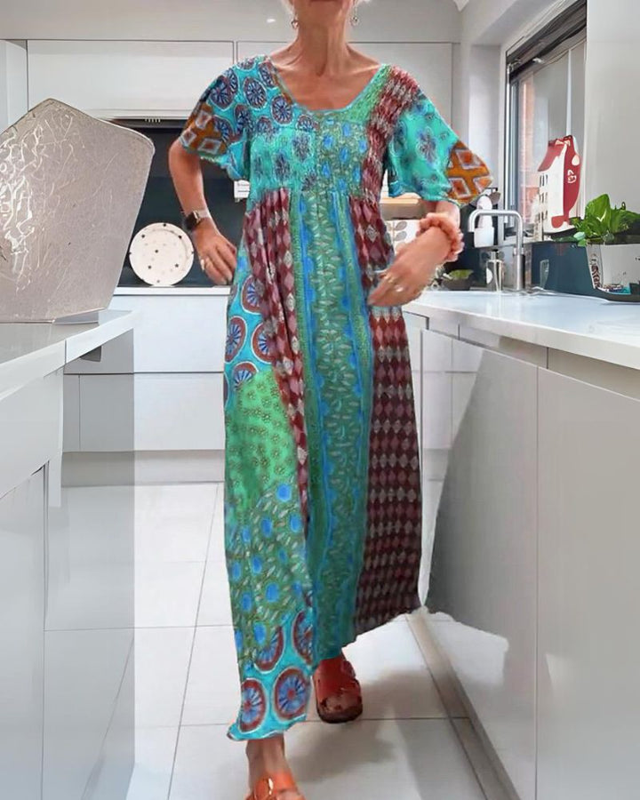 IRIS | COLORFUL BOHEMIAN DRESS