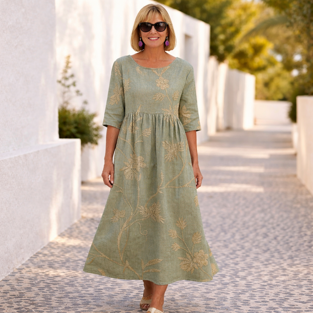 SUSAN | FLORAL MIDI DRESS