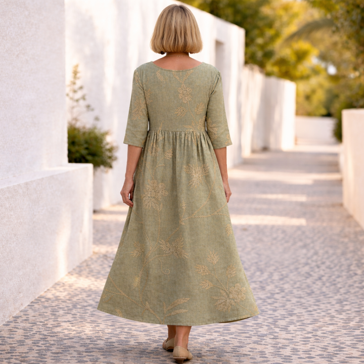 SUSAN | FLORAL MIDI DRESS