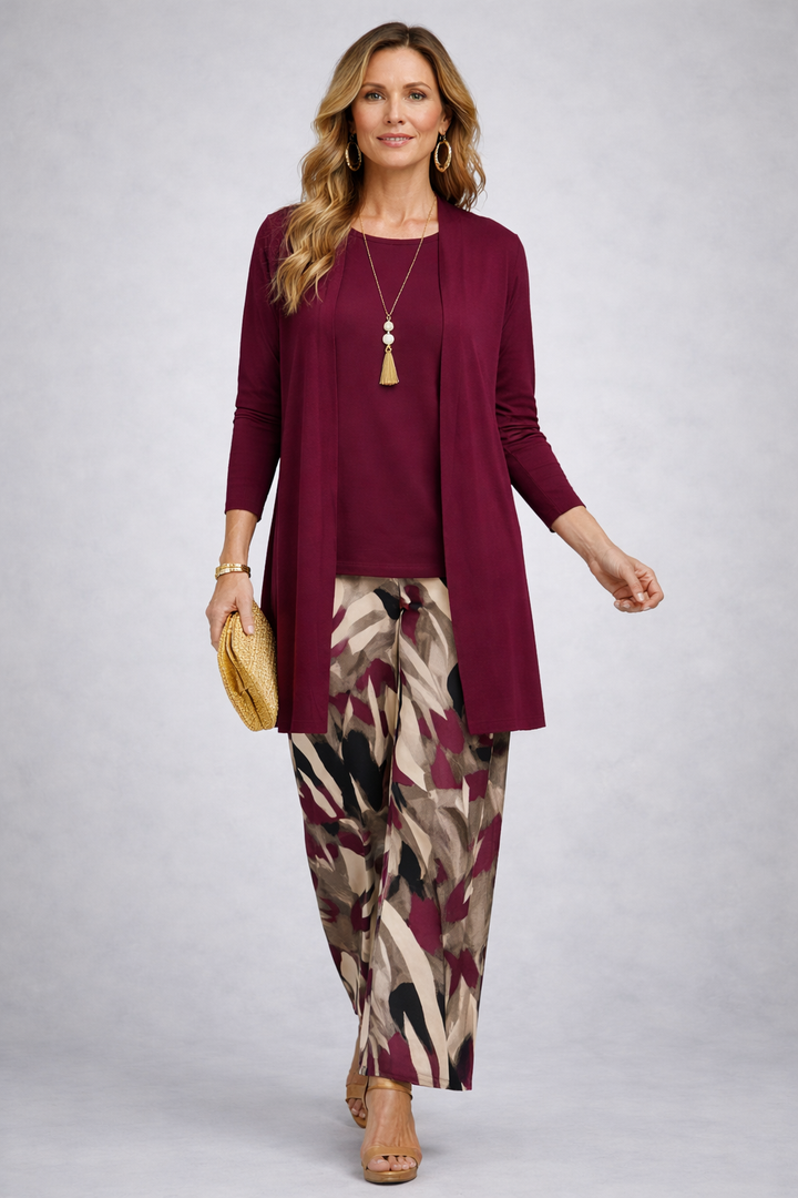 FIAMMA | BURGUNDY 3-PIECE SET