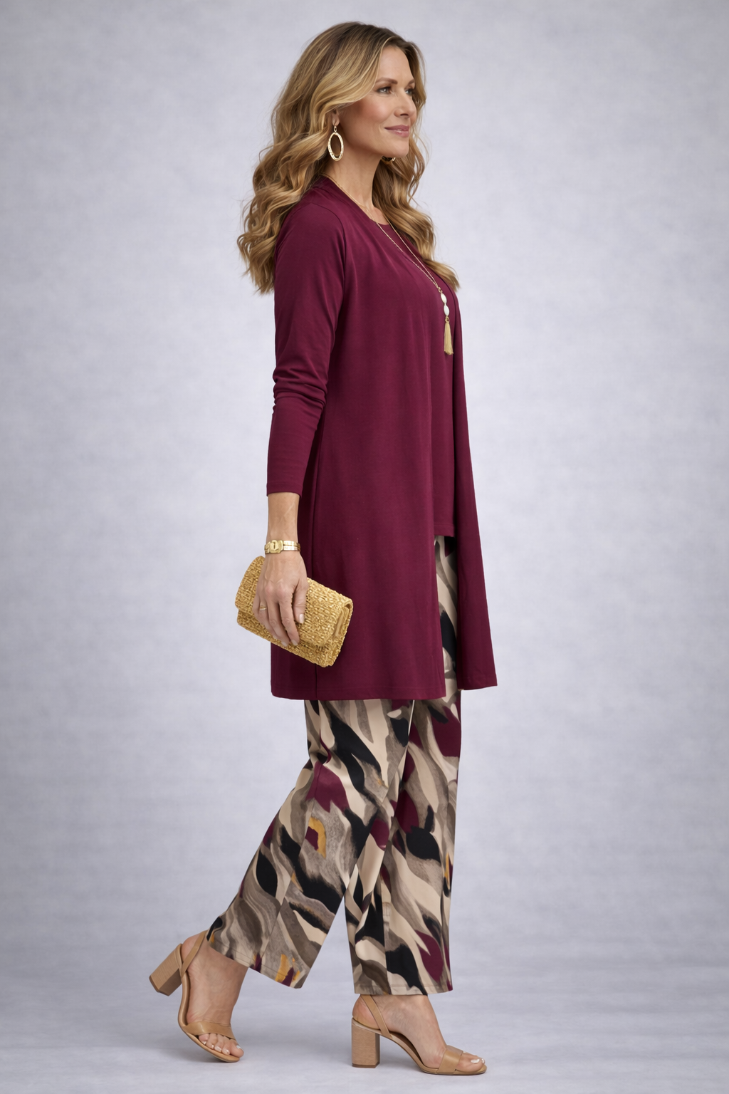 FIAMMA | BURGUNDY 3-PIECE SET