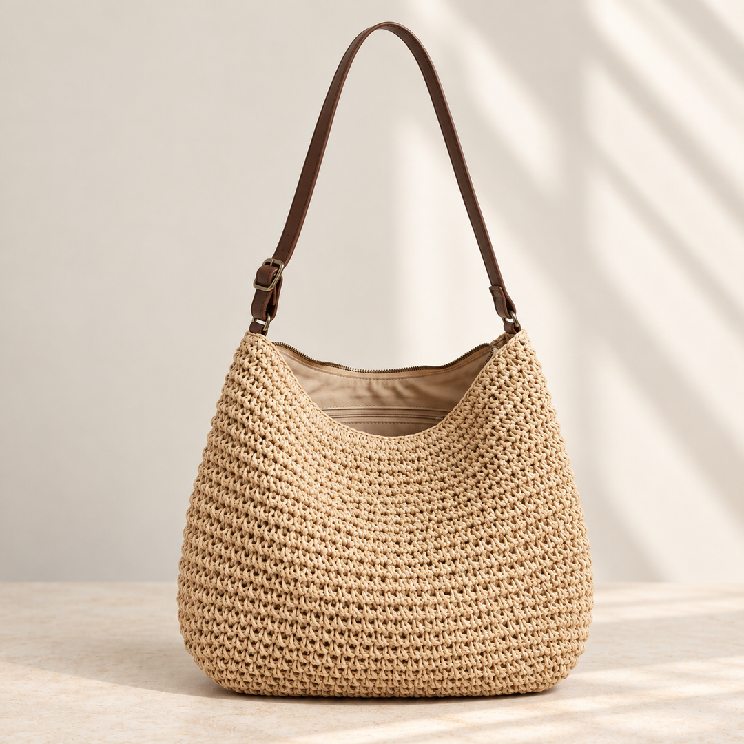 KATHY | WOVEN SHOULDER BAG