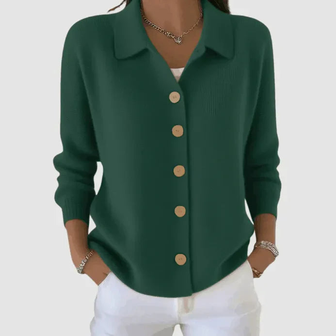 GRACE │ BUTTON-UP KNIT CARDIGAN