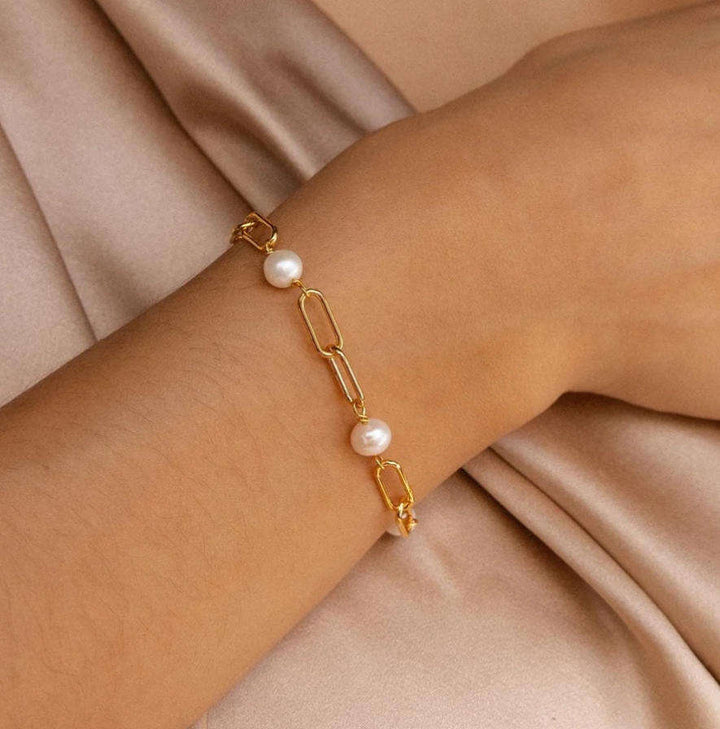PIPPA | TIMELESS PEARL CHAIN BRACELET