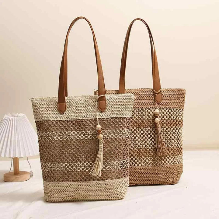 MIRA | BOHO TASSEL TOTE