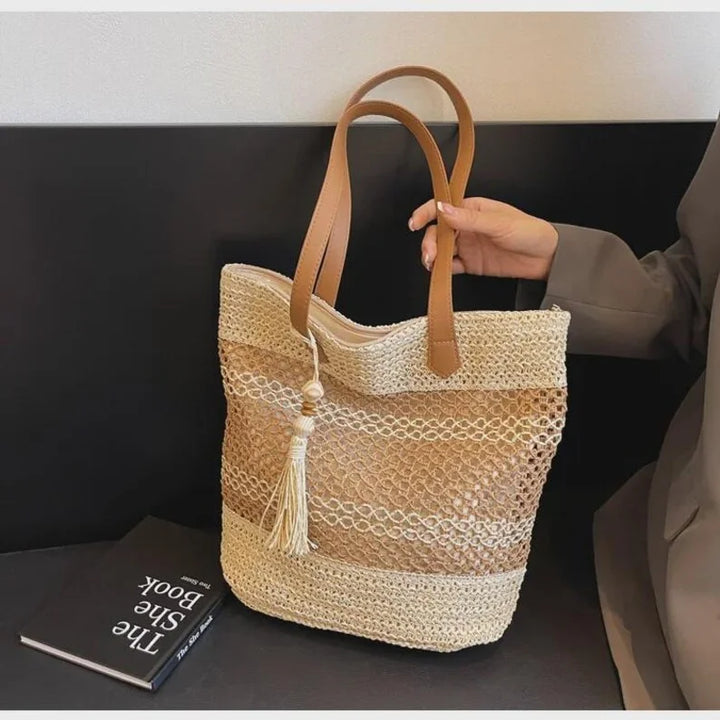 MIRA | BOHO TASSEL TOTE