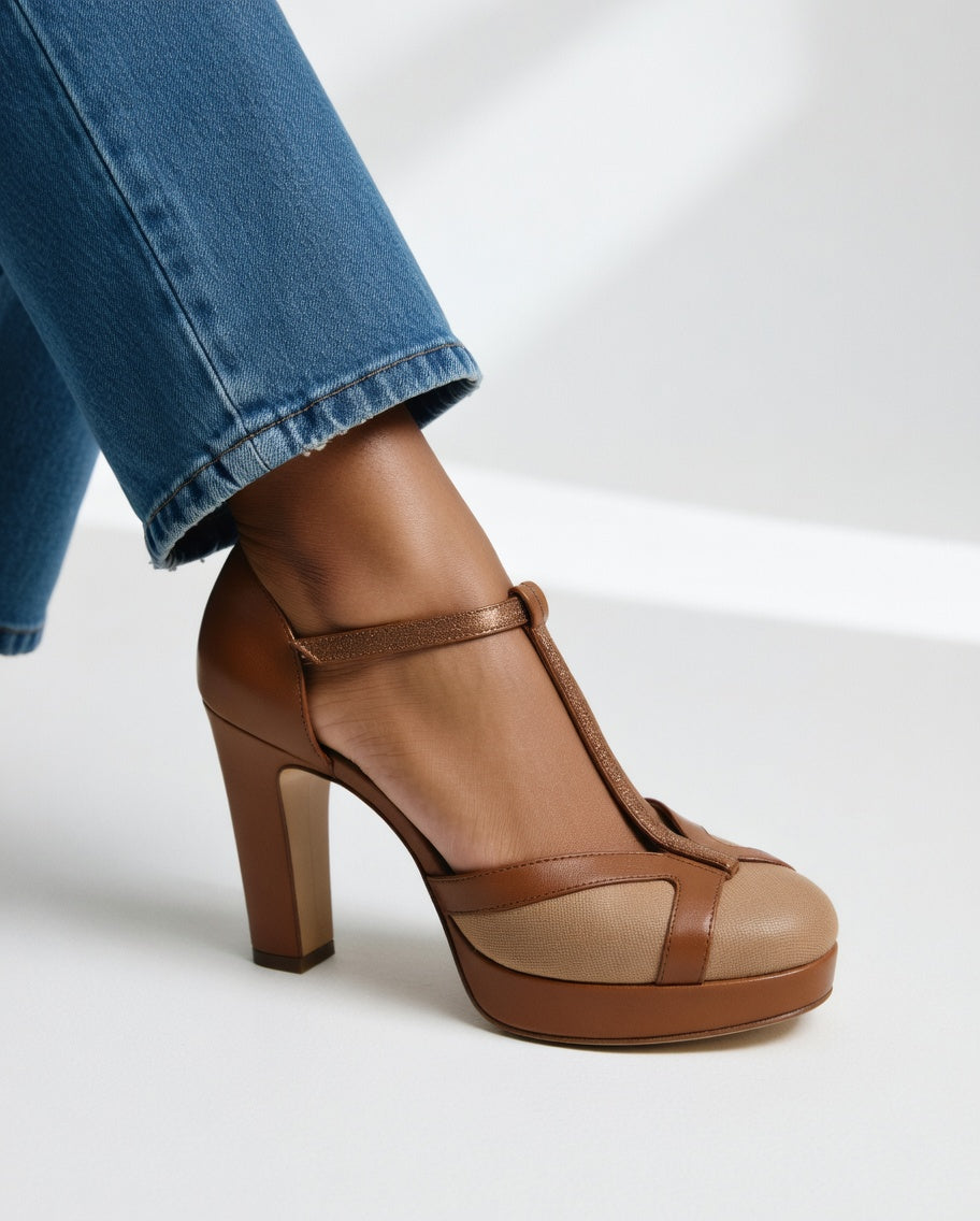 DORINDA | ELEGANT RETRO HEELS WITH ERGONOMIC SUPPORT