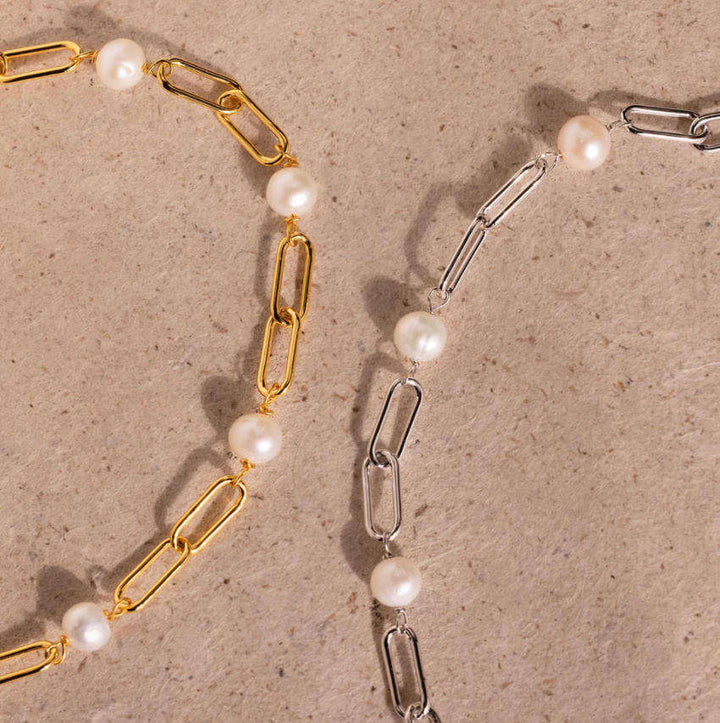 PIPPA | TIMELESS PEARL CHAIN BRACELET
