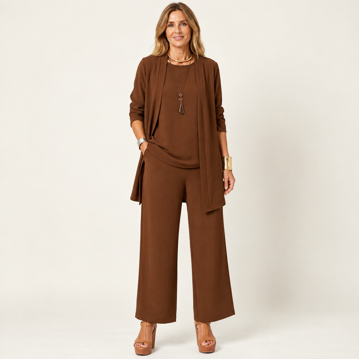 KAEVIA | 3-PIECE LOOSE FIT LOUNGE SET