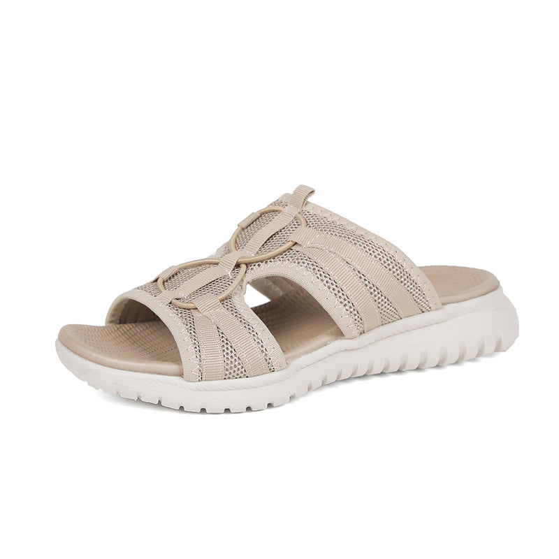 CLARA | ORTHOPEDIC OPEN-TOE SLIDE SANDAL