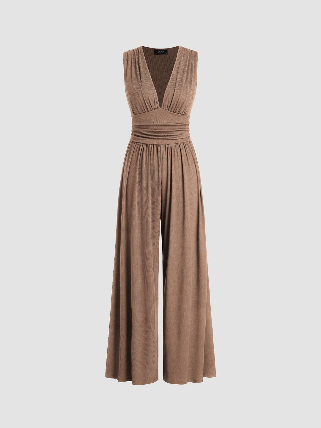 DEANNA | CHIC SLEEVELESS WIDE-LEG JUMPSUIT