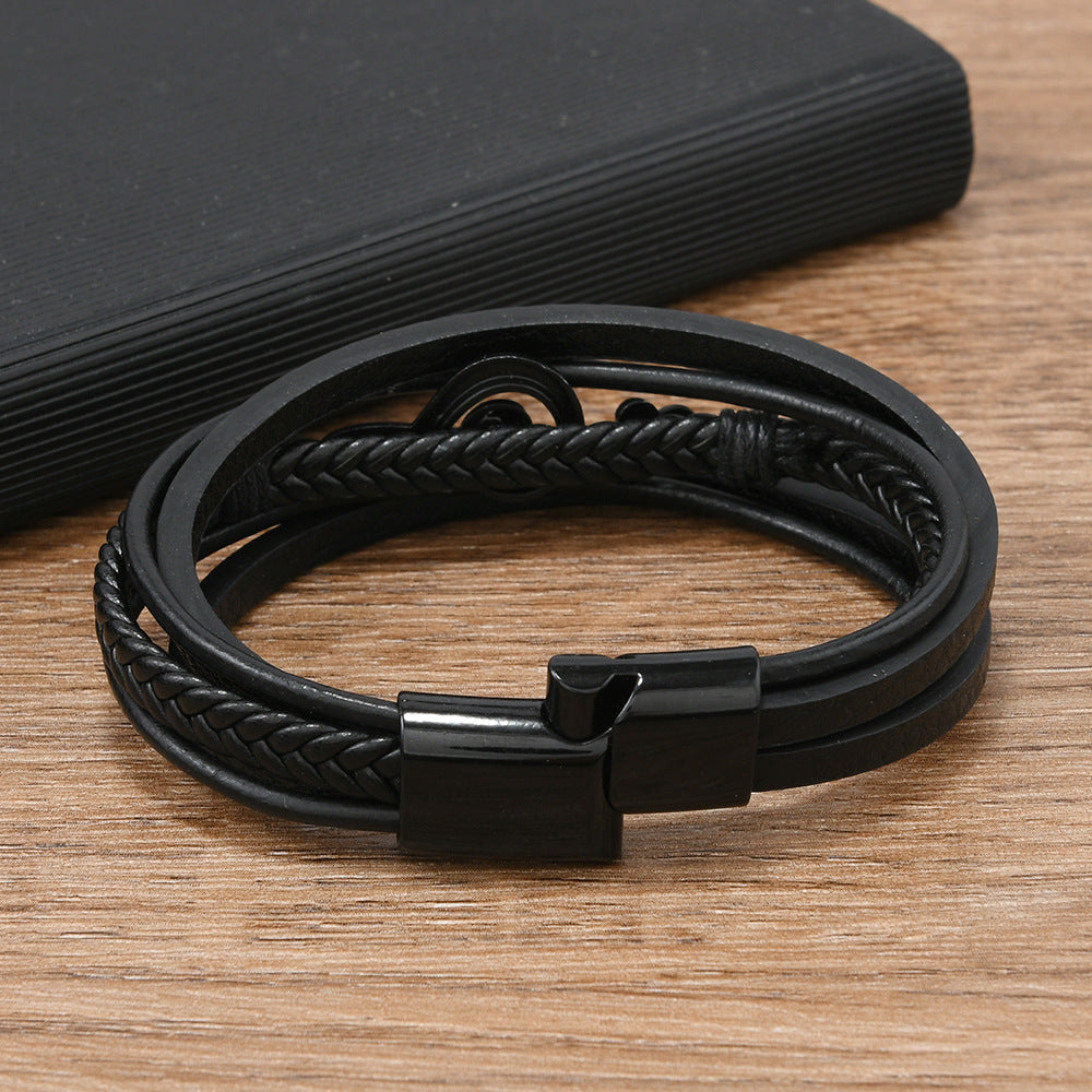 ROXANNE | LEATHER BRACELET FOR MUSIC LOVERS