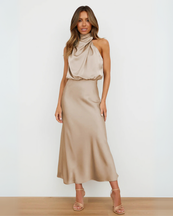 VIOLET | SAHARA DRAPED DRESS