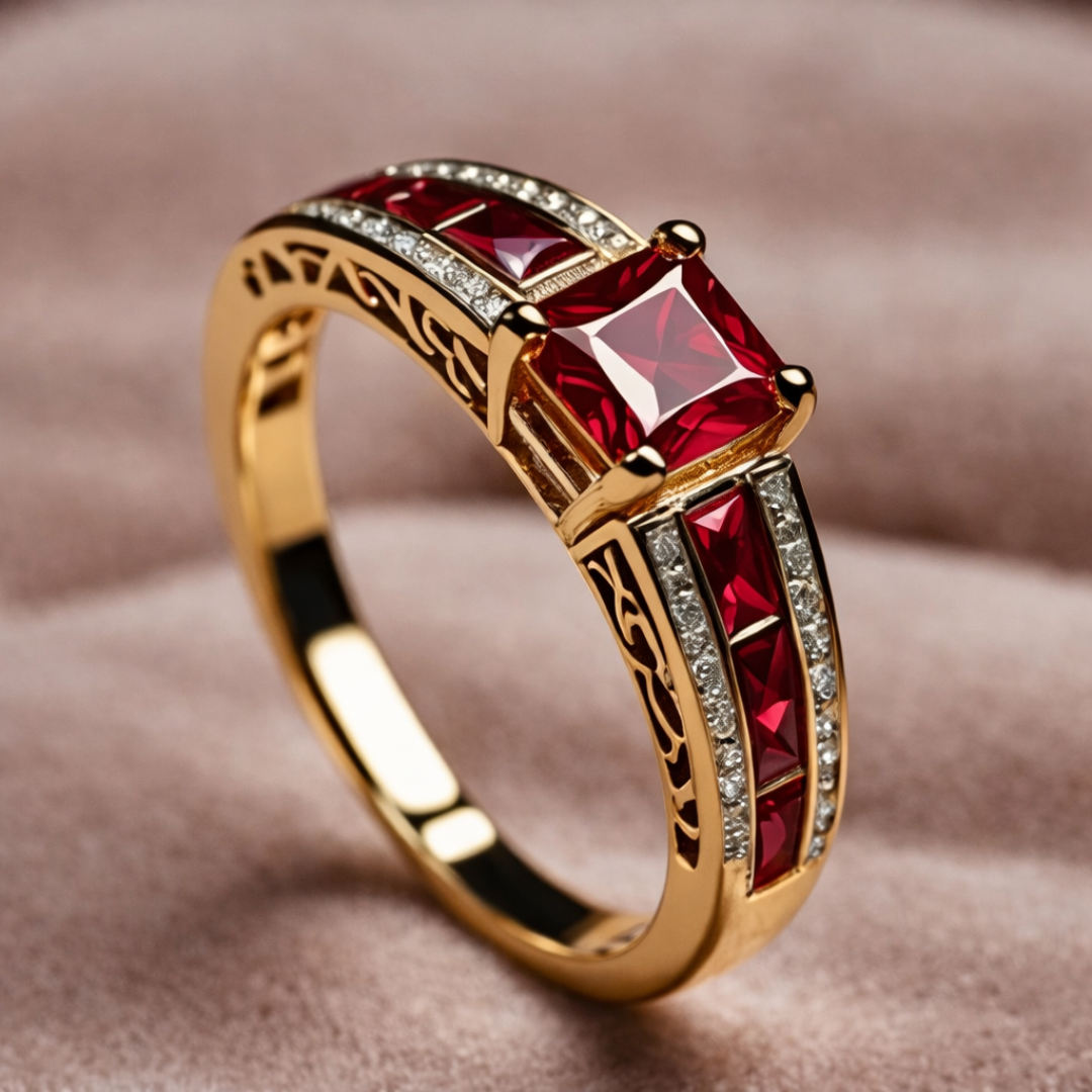 ISABELLA | EMPRESS RUBY RING