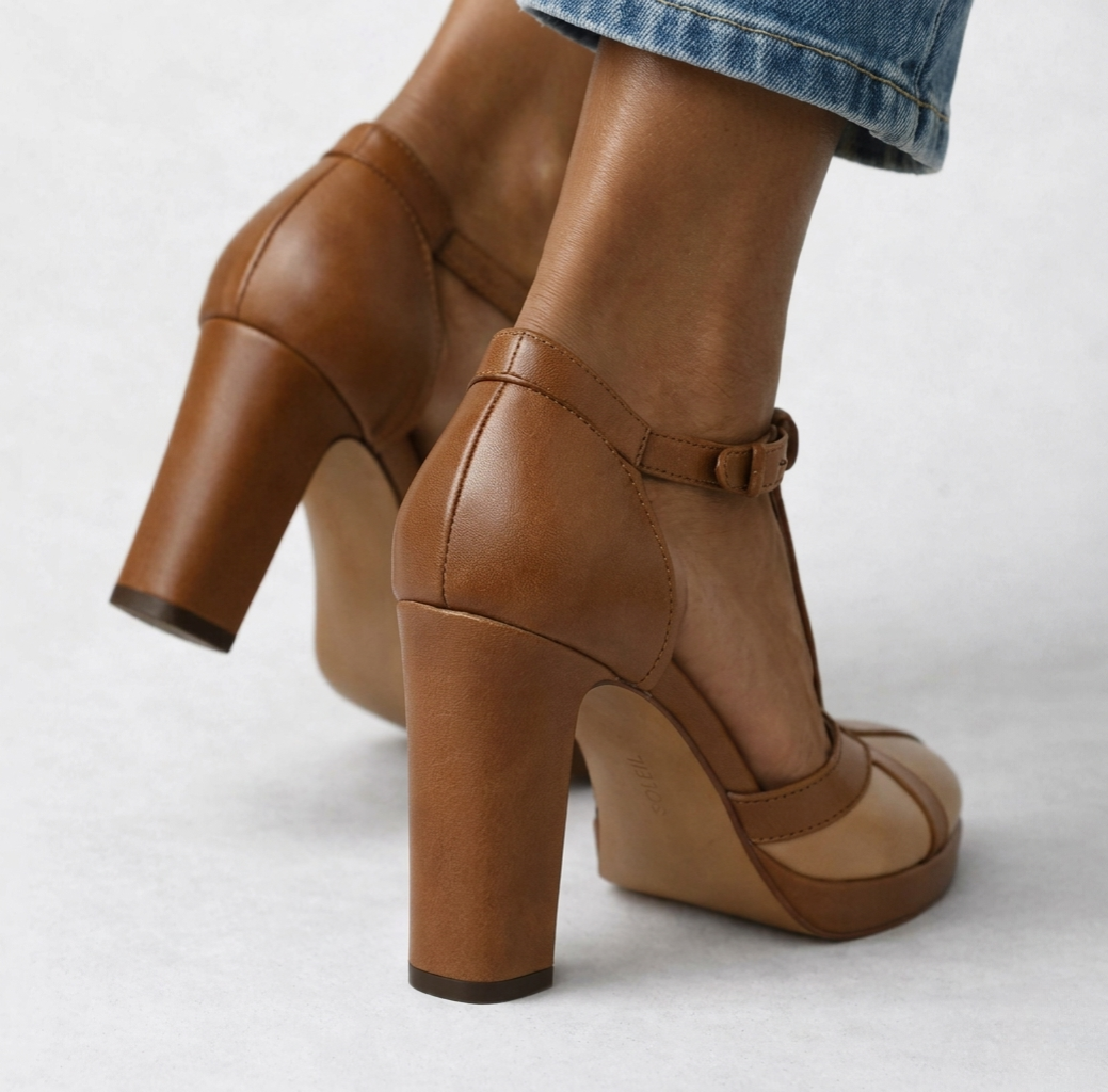 DORINDA | ELEGANT RETRO HEELS WITH ERGONOMIC SUPPORT