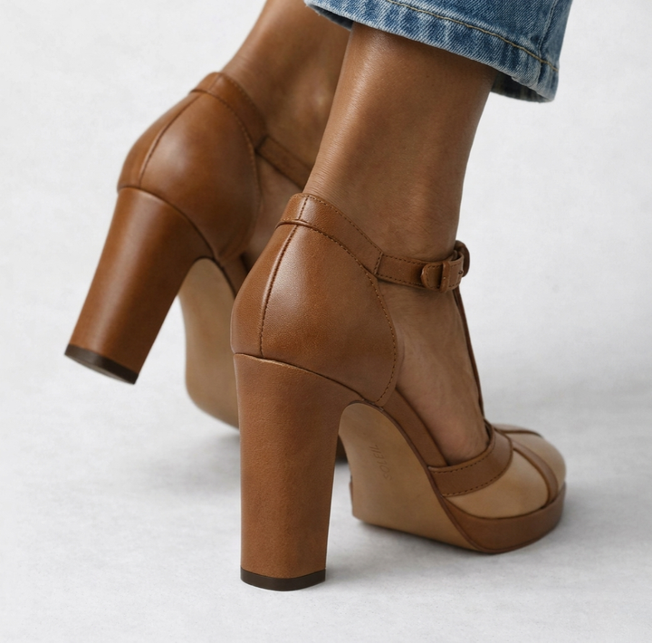 DORINDA | ELEGANT RETRO HEELS WITH ERGONOMIC SUPPORT