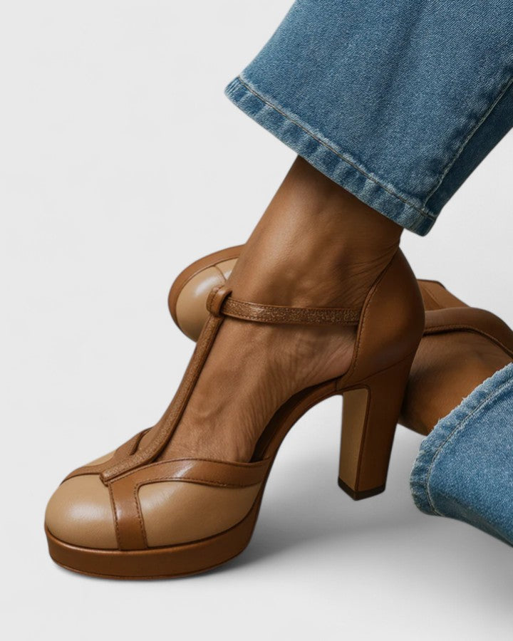 DORINDA | ELEGANT RETRO HEELS WITH ERGONOMIC SUPPORT